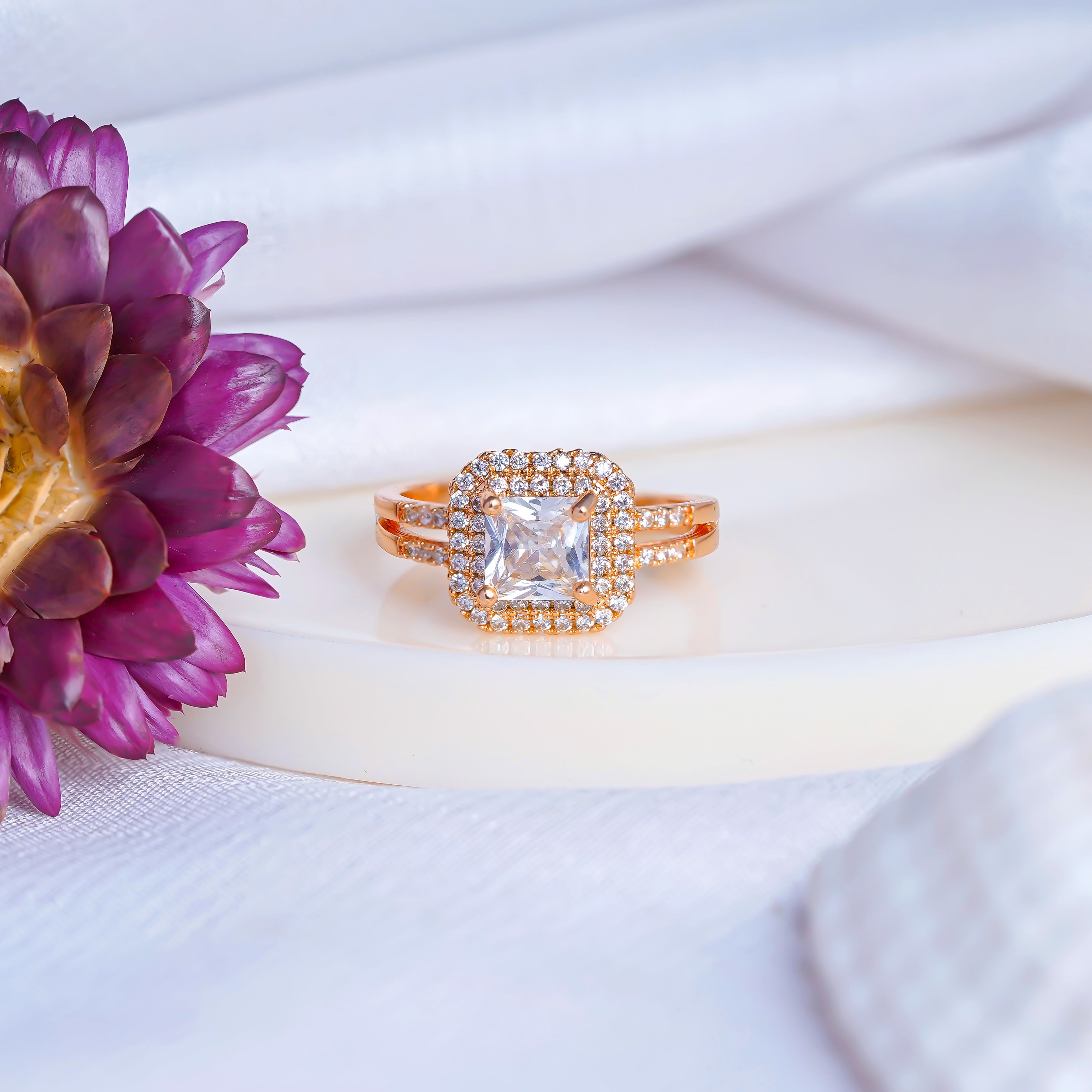 "Jewelsium Radiance: Illuminate Your Look with Exquisite Rings"