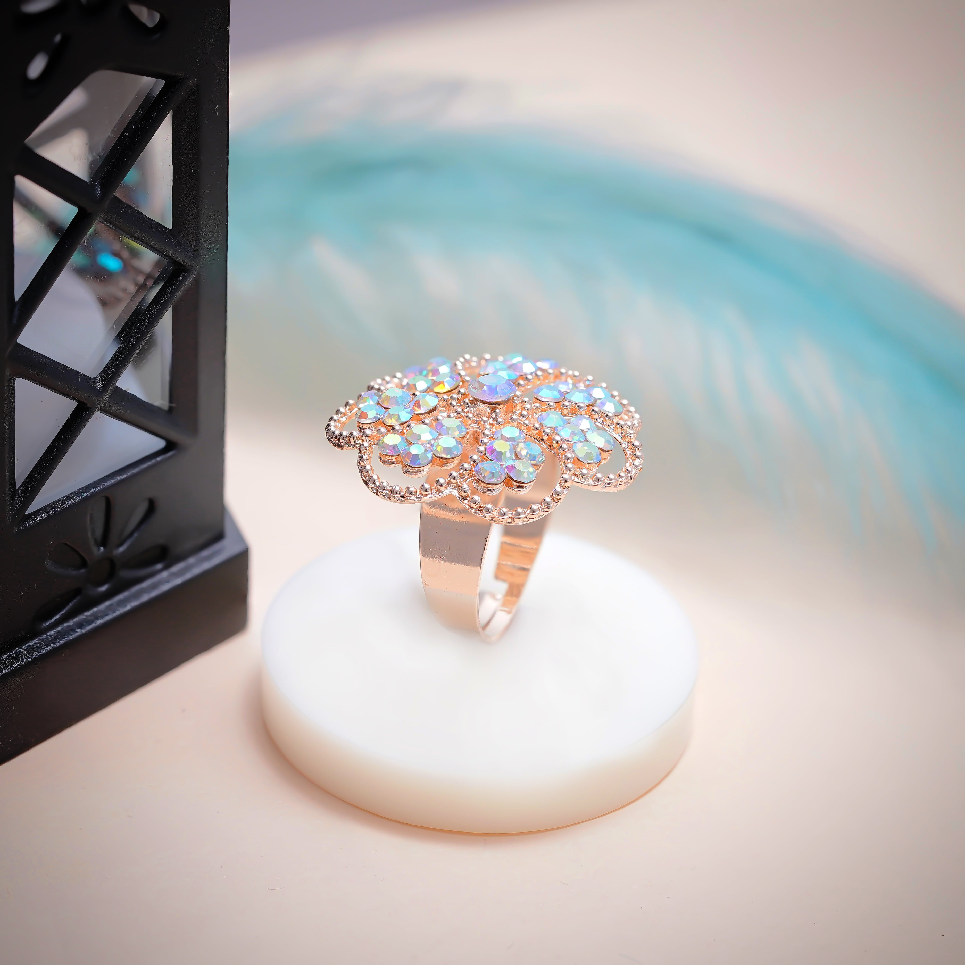 "Jewelsium Grandeur: Command Attention with Your Ring!"
