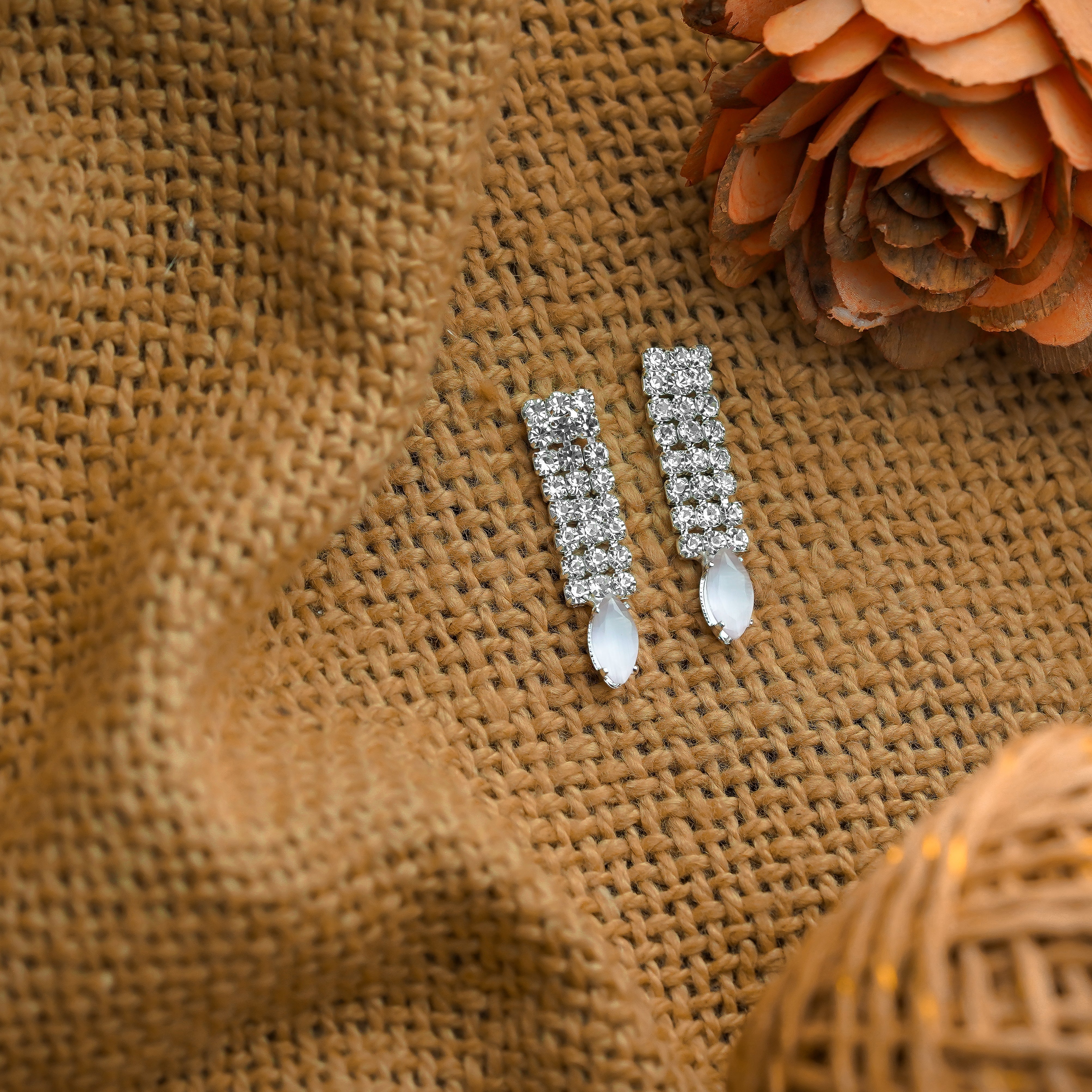 "Jewelsium Radiance Duo: American Diamond Necklace Pairing!"