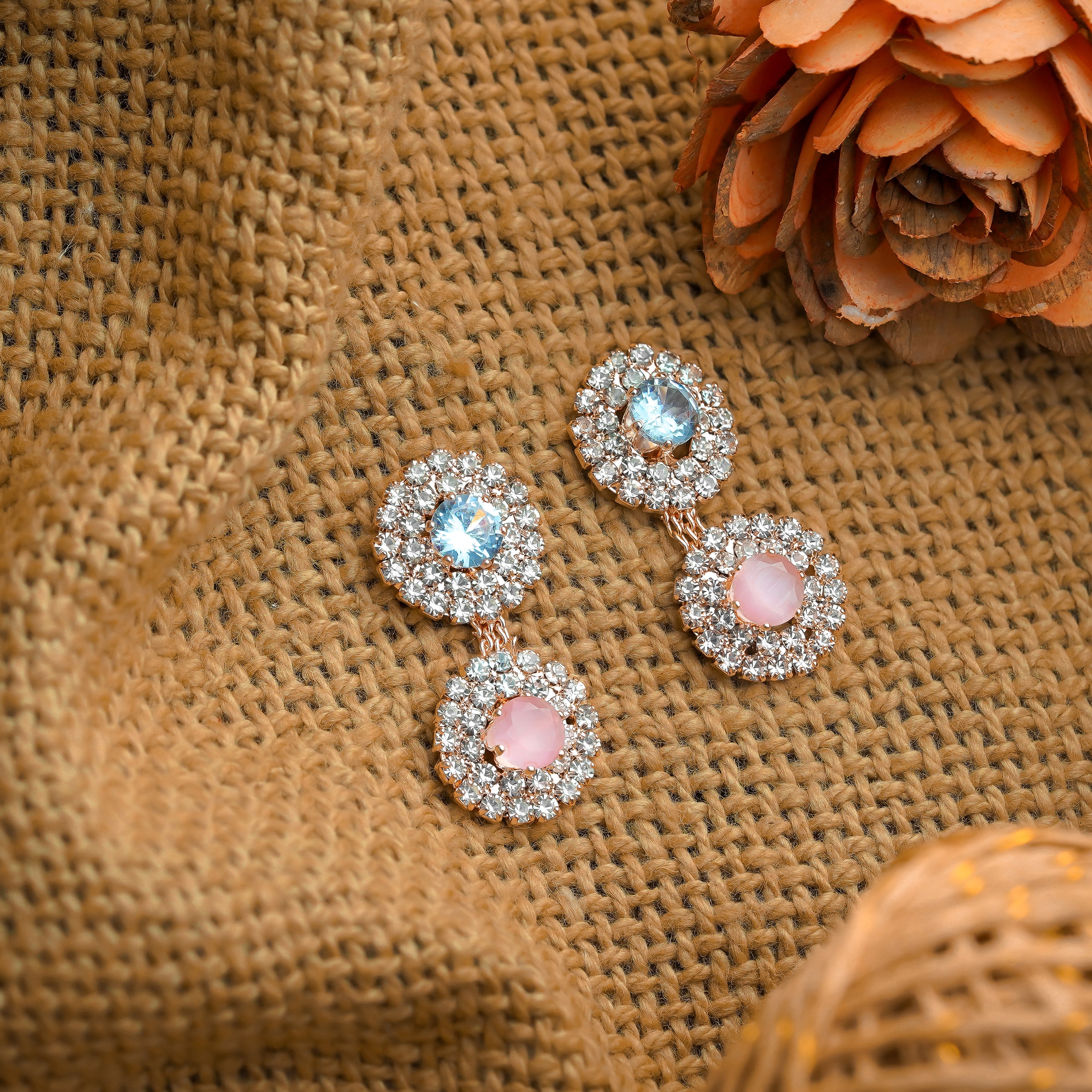 "Jewelsium Gleam Bundle: American Diamond Necklace Set!"