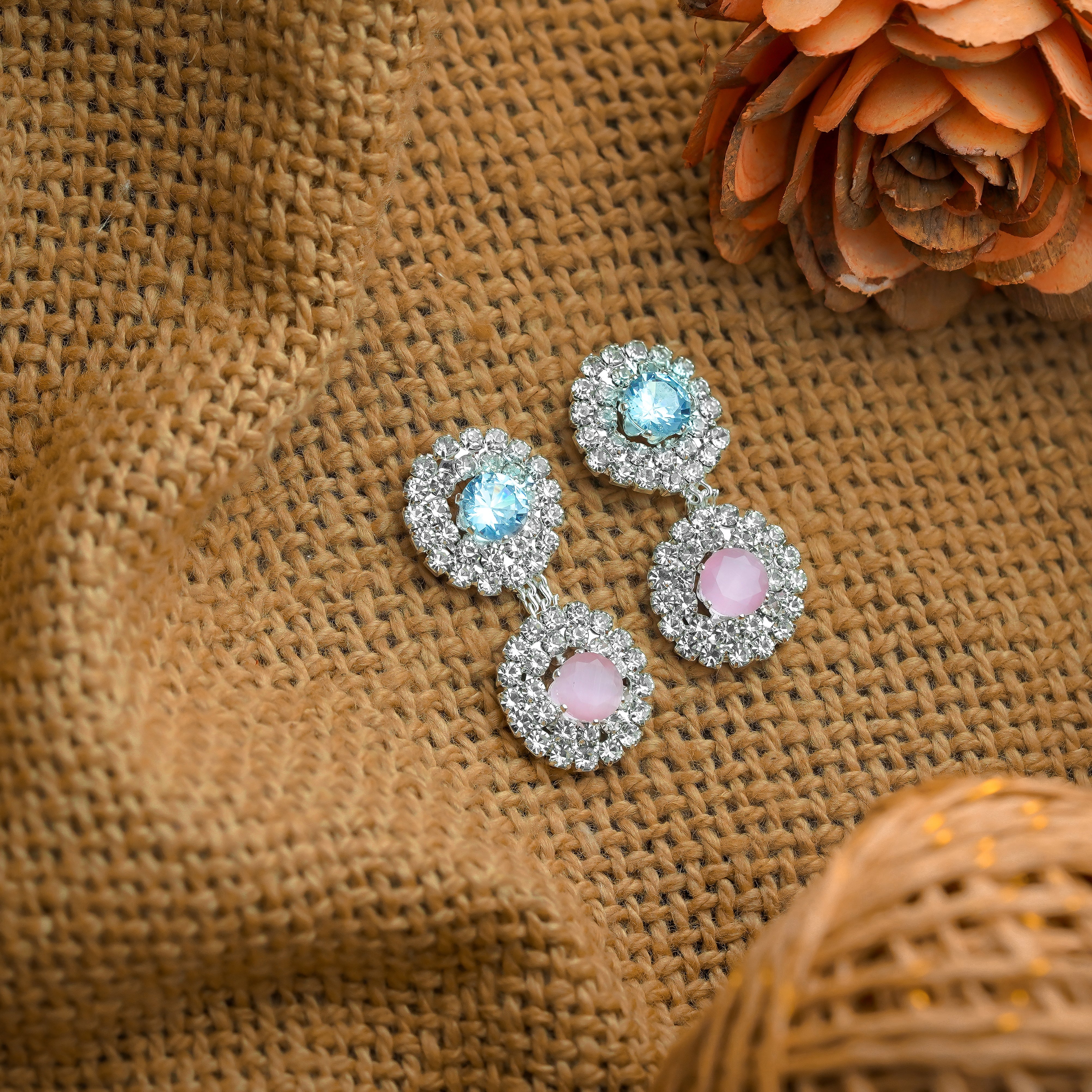 "Jewelsium Dazzle Set: American Diamond Necklace Collection!"