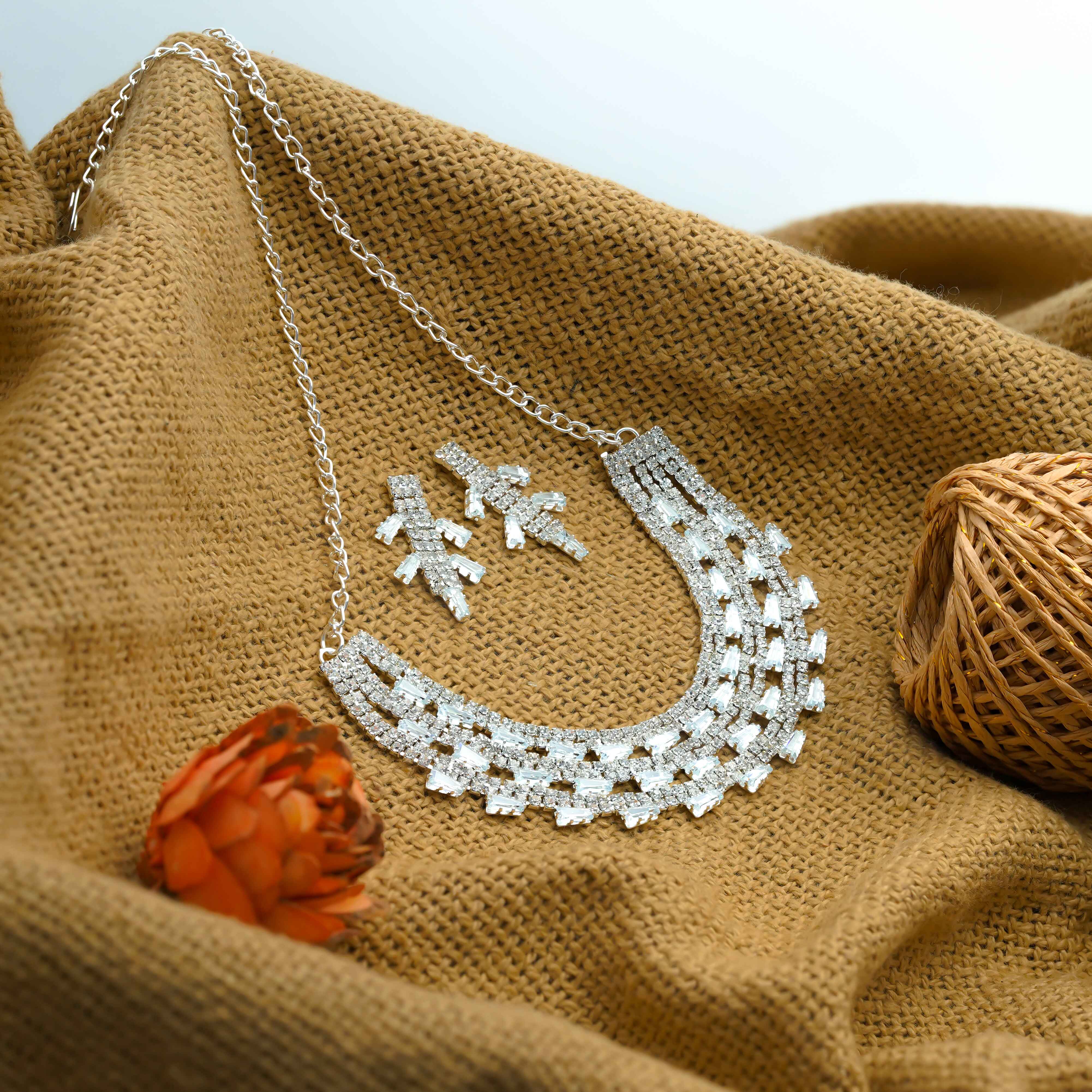 Gleaming Grace: Shine Bright in Our Radiant Necklace Sets